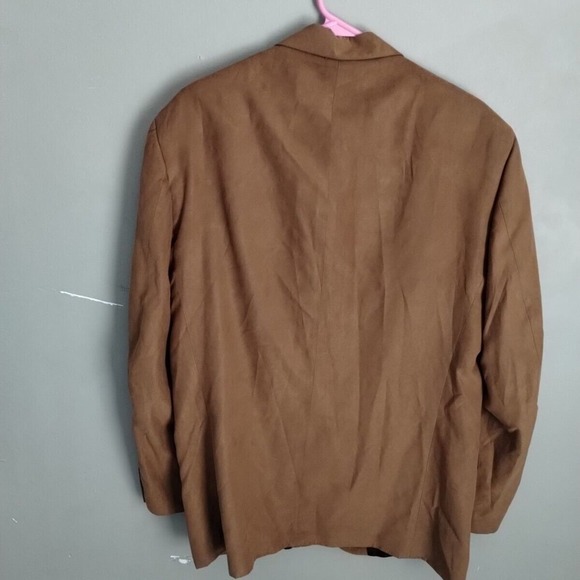 Chereskin Blazer Mens Sport Coat Brown 42R 3 Button Classic Retro Formal - Picture 10 of 10